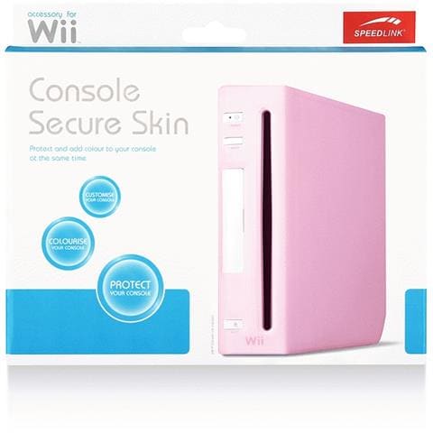 Speed-Link Console Secure Skin Wii, transparent pink, Rosa - Foto 1